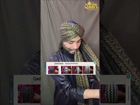 Qadri Imama Golden Black